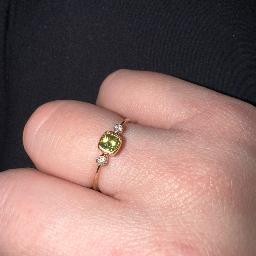 Gold Birthstone Ring